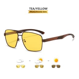 LIOUMO Intelligent Photochromic Sunglasses Men Polarized Night Vision Goggle Women Anti-Glare Driving Glasses UV400 gafas de sol