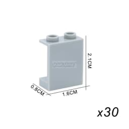 MARUMINE MOC Build Block Part Window Glass House Transparent Wall Panel 87552 87544 60581 87543 59349 Creative Brick Accessories