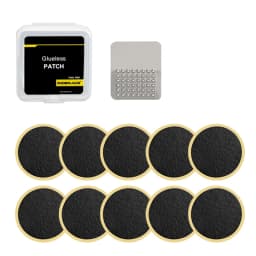 Bicycle Glueless Chip Patches Kit Bike Inner Tube Patching Tyre Lever Wheel Repair Tool MTB Glue Free Cold Patch Sealant Fix