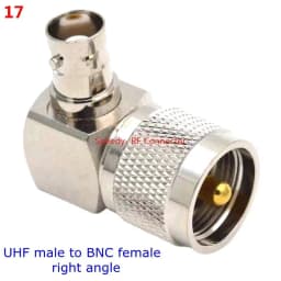 1Pcs PL259 SO239 SL16 UHF Connector SO239 PL259 To BNC SMA N Type Right Angle Male Female Adapter RF Fast Delivery Copper Brass