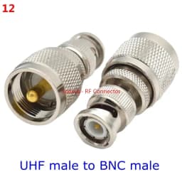1Pcs PL259 SO239 SL16 UHF Connector SO239 PL259 To BNC SMA N Type Right Angle Male Female Adapter RF Fast Delivery Copper Brass