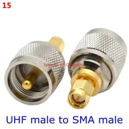 1Pcs PL259 SO239 SL16 UHF Connector SO239 PL259 To BNC SMA N Type Right Angle Male Female Adapter RF Fast Delivery Copper Brass