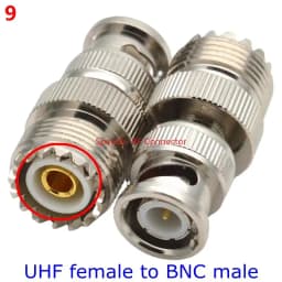 1Pcs PL259 SO239 SL16 UHF Connector SO239 PL259 To BNC SMA N Type Right Angle Male Female Adapter RF Fast Delivery Copper Brass