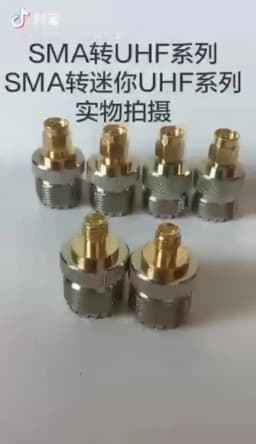 1Pcs PL259 SO239 SL16 UHF Connector SO239 PL259 To BNC SMA N Type Right Angle Male Female Adapter RF Fast Delivery Copper Brass
