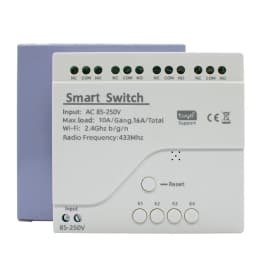 4CH Relay Smart Wireless Wifi Switch Module 7-32V 85-250V 220V 110V 2200W RF433 10A Receiver For Alexa Work With Tuya
