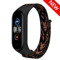 Bracelet for mi band 6 7 Strap Nylon Sport loop watch Belt pulsera correa Mi band 4 Wristband for xiaomi Mi band 5 4 3 Bracelet