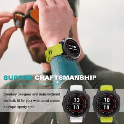 For Garmin Tactix 7 Pro Delta Descent/Quatix 7/6/5 Sapphire/7X Solar Strap Fenix 7X Silicone Correa 22mm 26mm Quickfit Watchband