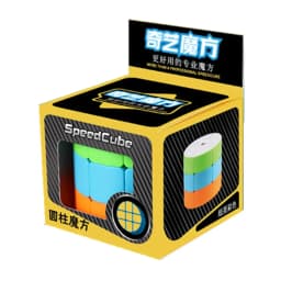 [ECube] QiYi Cylindrical Cube 3x3x3 Stickerless Strange-Shape Magic Cube Twisty Mgaic Cube Learning&amp Educational Puzzle Toys