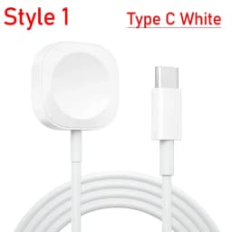 USB Type C Magnetic Wireless Charger for IWatch 9/8/7/6/5/SE USB C Portable Fast Charging Station for Apple Watch Series Ultra