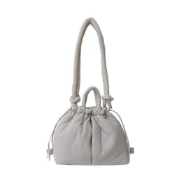 NamcheBarwa Large Capacity Puffer Tote Bag Designer Padded Nylon Women Shoulder Bags Handbags Knotted Strap Crossbody Bags
