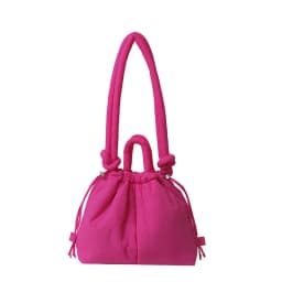 NamcheBarwa Large Capacity Puffer Tote Bag Designer Padded Nylon Women Shoulder Bags Handbags Knotted Strap Crossbody Bags