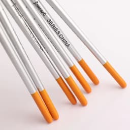 12models Imported Nylon Long Tail Line Brush Very Fine Cartoon Art Line Outline Detail Pen Digital Birch Watercolor Painting Pen