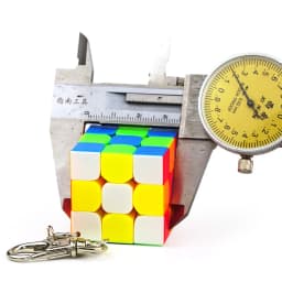 MoYu KeyChain Mofangjiaoshi 3cm 3.5cm Mini 3x3x3 Magic Cube KeyChain Professional Educational Toys Key Ring Cubo Magico Puzzle