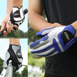 Professional Golf Gloves Microfiber Cloth Fabric Breathable Non-Slip Club Swing Putting Training Glove ST037