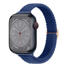 Braided Solo Loop For Apple watch Strap 40mm 41mm 45mm 44mm 49mm 38mm Silm Nylon bracelet iWatch series 9 8 7 3 se Ultra 2 strap