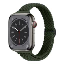 Braided Solo Loop For Apple watch Strap 40mm 41mm 45mm 44mm 49mm 38mm Silm Nylon bracelet iWatch series 9 8 7 3 se Ultra 2 strap