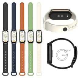 Soft Official Silicone Strap for Xiaomi Mi Band 11 10 Sports Smart Bracelet Wristband Mi Band 8 9 Replacement Band Accessories