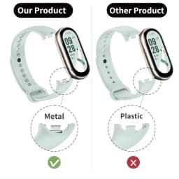 Soft Official Silicone Strap for Xiaomi Mi Band 11 10 Sports Smart Bracelet Wristband Mi Band 8 9 Replacement Band Accessories