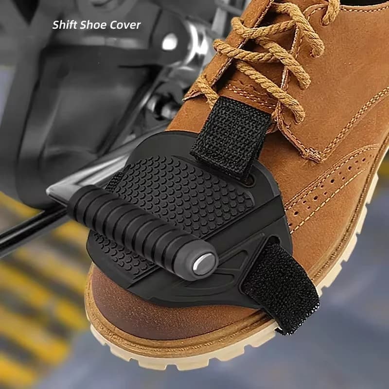 Rubber Motorcycle Shift Pad Motorbike Anti-Slip Gear Shoes Cover Motorcycle Moto Boots Shifter Guards Protector Pad Accessories