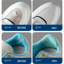 6pcs sports shoe wear repair patch, anti-wear shoe patch, pad repair shoe patch, high heels self-adhesive patch