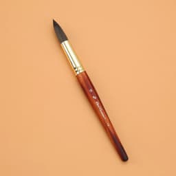 Mixed Hair Round Tip Mop Brush, Watercolor Pen Water Chalk Art Crochet Pen School Art Supplies, Painting Professional Brush
