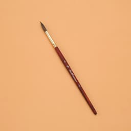 Mixed Hair Round Tip Mop Brush, Watercolor Pen Water Chalk Art Crochet Pen School Art Supplies, Painting Professional Brush