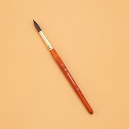 Mixed Hair Round Tip Mop Brush, Watercolor Pen Water Chalk Art Crochet Pen School Art Supplies, Painting Professional Brush