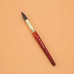 Mixed Hair Round Tip Mop Brush, Watercolor Pen Water Chalk Art Crochet Pen School Art Supplies, Painting Professional Brush
