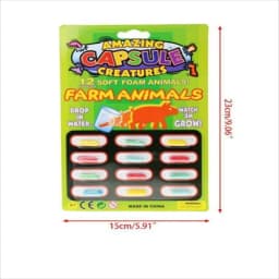 Bubble Swelling Capsules Bath Toy Absorbent Sponge That Grow Larger When Exposed To Water Small Animal Children's Cognitive Toys