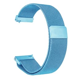 22mm 20mm Strap for Samsung Galaxy Watch 7/6/5/4 44mm/40mm Magnetic Loop Bracelet Galaxy Watch 4/6 Classic 47mm 46mm Metal Band