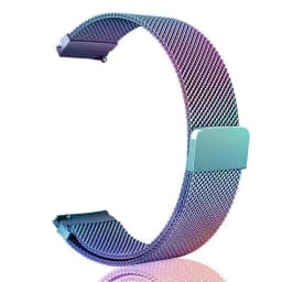22mm 20mm Strap for Samsung Galaxy Watch 7/6/5/4 44mm/40mm Magnetic Loop Bracelet Galaxy Watch 4/6 Classic 47mm 46mm Metal Band