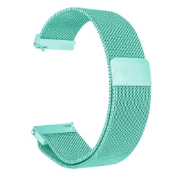 22mm 20mm Strap for Samsung Galaxy Watch 7/6/5/4 44mm/40mm Magnetic Loop Bracelet Galaxy Watch 4/6 Classic 47mm 46mm Metal Band