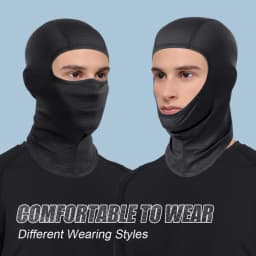 Motorcycle Balaclava Cooling Full Face Mask Summer Breathable Motorbike Riding Hood Neck Cover Motocross Cycling Helmet Headgear