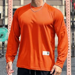 High Quality Autumn Men Long Sleeved T-Shirt Fashion Sport Round Collar Fitness Running Mesh Breathability Training T-Shirt Men