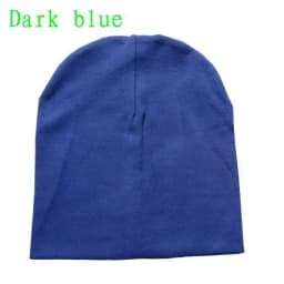 0-3 Years Old Solid Children Knitted Hat Newborn Baby Winter Cotton Warm Cap Spring Autumn Toddler Beanie Boy Girl Hats