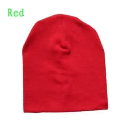 0-3 Years Old Solid Children Knitted Hat Newborn Baby Winter Cotton Warm Cap Spring Autumn Toddler Beanie Boy Girl Hats