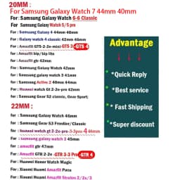 20mm/22mm Silicone band For Amazfit GTS/2/2e/3/4 GTS2 Mini/GTR 4/3/Pro/47mm/GTR2/2e/stratos/3 Bracelet Bip/U/S/lite Watch strap
