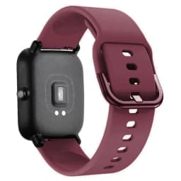 20mm/22mm Silicone band For Amazfit GTS/2/2e/3/4 GTS2 Mini/GTR 4/3/Pro/47mm/GTR2/2e/stratos/3 Bracelet Bip/U/S/lite Watch strap