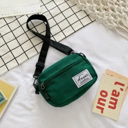 Fashion Women Canvas Patchwork Crossbody Shoulder Messenger Bag Casual Ladies Mini Handbags Purse Phone Bags Wallet Women's Bag