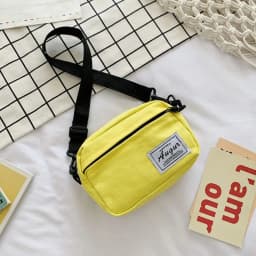 Fashion Women Canvas Patchwork Crossbody Shoulder Messenger Bag Casual Ladies Mini Handbags Purse Phone Bags Wallet Women's Bag