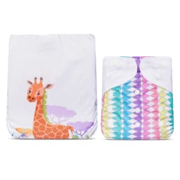 HappyFlute New One Piece Design 3-15KG Baby Soft Suede Cloth Inner Can Be Adjustable &Reusable Diaper Pocket Baby Cloth Diaper