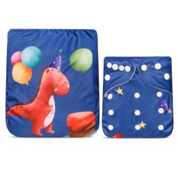 HappyFlute New One Piece Design 3-15KG Baby Soft Suede Cloth Inner Can Be Adjustable &Reusable Diaper Pocket Baby Cloth Diaper