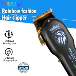MAGICFUL New Professional Hair Clipper Rechargeable Electric Trimmer For Men Beard Kids Barber Cutting Machine Haircut Machine