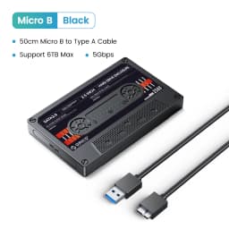 ORICO 2.5'' HDD Enclosure SATA to USB3.0 External Hard Drive Case for SSD Disk HDD Box Type C 3.0 Case HD External HDD Enclosure