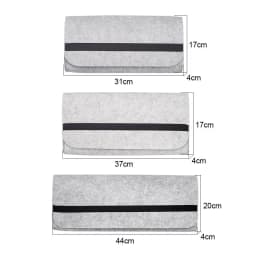 Portable 60/ 87/104 Keys Keyboard Bag Keyboard Pack Felt Bag Mechanical Keyboard Carrying Case Storage Bag Peripheral Bag