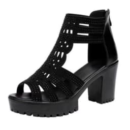 New Women's Fish Mouth Shoes Wedges Hollow Out Anti slip Sandals Ladies Casual Low Heel Sandals Fashion open toe Mujer Footwear