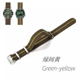 Elastic Nylon Watchband 60s French Troops Parachute Bag Nato Strap 18mm 20mm 22mm Smartwatch Outdoor Sport waterproof bracelet