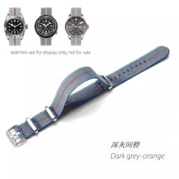 Elastic Nylon Watchband 60s French Troops Parachute Bag Nato Strap 18mm 20mm 22mm Smartwatch Outdoor Sport waterproof bracelet