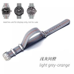 Elastic Nylon Watchband 60s French Troops Parachute Bag Nato Strap 18mm 20mm 22mm Smartwatch Outdoor Sport waterproof bracelet