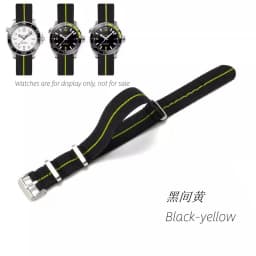 Elastic Nylon Watchband 60s French Troops Parachute Bag Nato Strap 18mm 20mm 22mm Smartwatch Outdoor Sport waterproof bracelet